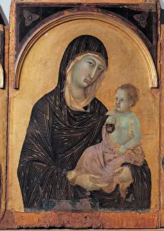 Siena Prints: circle Duccio di Buoninsegna, Altar frontal No