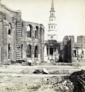 Secession Prints: Circular Church, left, St. Philip's Church