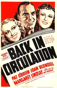 Blondell Prints: BACK IN CIRCULATION, from left on US poster art: Joan Blondell