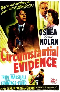 Images Dated 17th June 2013: CIRCUMSTANTIAL EVIDENCE, US poster