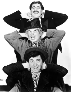 Chico Prints: AT THE CIRCUS, from top to bottom: Groucho Marx