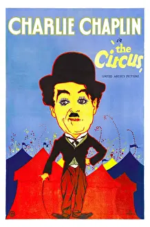1928 Movies Prints: THE CIRCUS, Charlie Chaplin, 1928