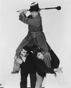 Chico Prints: AT THE CIRCUS, Harpo Marx (top), bottom from left: Groucho Marx, Chico Marx, 1939