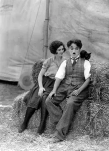 Films By Charles Chaplin Prints: THE CIRCUS, Merna Kennedy and Charlie Chaplin, 1928