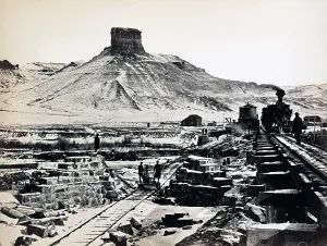 Constructing Prints: Citadel rock, Green River Valley