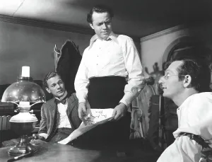 CITIZEN KANE, Joseph Cotten, Orson Welles, Everett Sloane, 1941