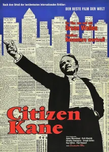 Orson Prints: CITIZEN KANE, Orson Welles on 1950s German poster art, 1941