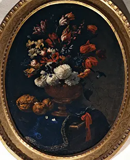 Creativity Prints: Cittadini Pier Francesco, Flowerpot with Chrysanthemums