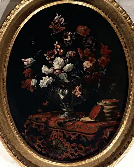Creativity Prints: Cittadini Pier Francesco, Flowerpot with Roses