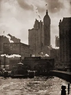 Financial District Prints: THE CITY OF AMBITION (1910), by Alfred Stieglitz