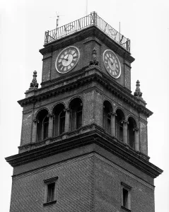 Clock Prints: City Hall Clock Tower, Atlantic City, NJ. Built 1901, demolished 1969