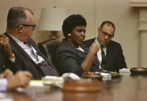 Southerners Prints: Civil Rights leaders at a White House meeting