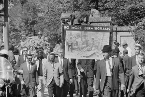 Armband Prints: Civil rights, original caption