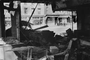 Leffler Prints: Civil rights, riot damage in Washington DC