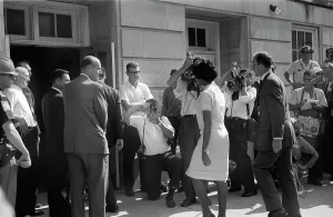 Nicholas Prints: Civil rights, Vivian Malone (front)