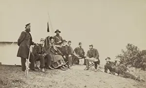 10 People Prints: US Civil War, 1861-1865. Kate Chase Sprague with Gen