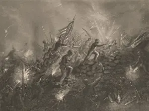 Standards Prints: US Civil War. 2nd Battle of Fort Wagner