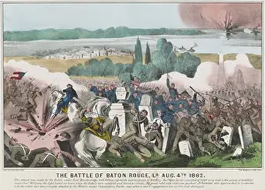 Shelling Prints: US Civil War. Battle of Baton Rouge