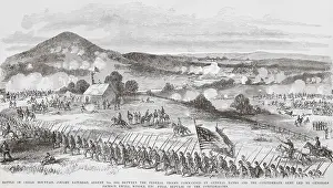 Standards Prints: US Civil War. Battle of Cedar Mountain