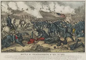 Standards Prints: US Civil War, Battle of Fredericksburg