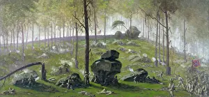 Confederacy Prints: The Civil War. The Battle of Gettysburg