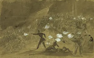 Confederacy Prints: The Civil War. The Battle of Gettysburg