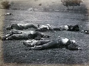 Confederacy Prints: The Civil War. The Battle of Gettysburg