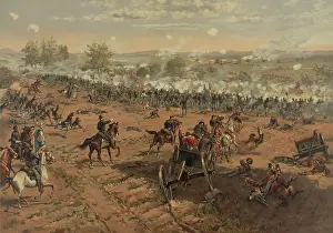 Battle Lines Prints: US Civil War. Battle of Gettysburg