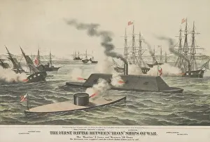 Rebel Prints: US Civil War, Battle of Hampton Roads