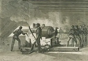 Rebel Prints: US Civil War, Battle of Hampton Roads