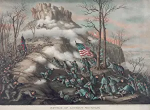 Tennessee Prints: US Civil War. Battle of Lookout Mountain