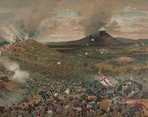 Tennessee Prints: US Civil War. Battle of Missionary Ridge