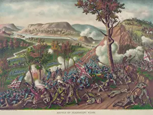 Assault Prints: US Civil War. Battle of Missionary Ridge, Nov. 25, 1863. Gen