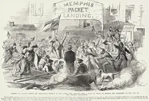 Seaman Prints: US Civil War. Battle of New Orleans