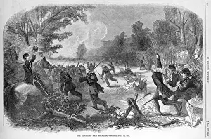 West Virginia Prints: The Civil War. The battle of Rich Mountain