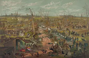 Lcgr1809 Prints: US Civil War, Battle of Shiloh