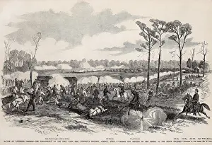 US Civil War, Battle of Shiloh, also called the Battle of Pittsburg Landing, Tennessee, April 6-7, 1862