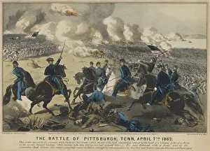 Lcgr1809 Prints: US Civil War, Battle of Shiloh