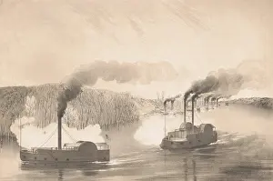 Ships Prints: US Civil War, Battle of Shiloh