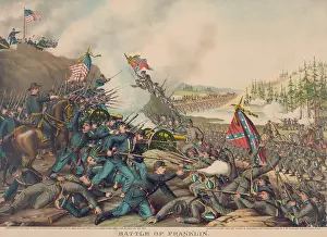 Shelling Prints: US Civil War. Confederate Tennessee Campaign, Oct. 1- Nov. 30, 1864