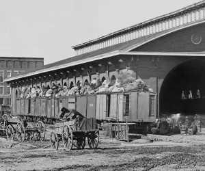 Train Prints: US Civil War. Federal occupation of Atlanta