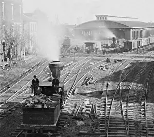 Technology Prints: US Civil War. Federal occupation of Atlanta, Georgia, Sept. 2 - Nov. 15, 1864