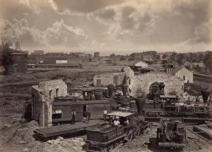 Cities Prints: US Civil War. Federal occupation of Atlanta