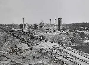 Tracks Prints: US Civil War. Federal occupation of Atlanta
