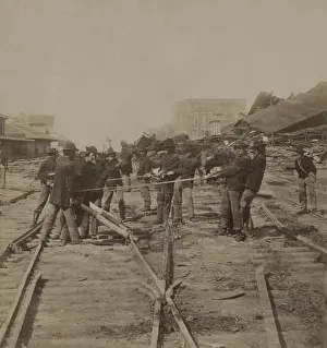 Union Prints: US Civil War. Federal occupation of Atlanta