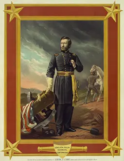 Sash Prints: US Civil War. General Ulysses S