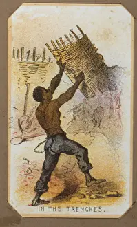 Images Dated 24th December 2007: The Civil War, Life in Camp, In The Trenches