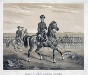 Us Army Prints: The Civil War. Major General Franz Sigel