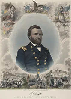 Lcgr1901 Prints: US Civil War. Major General Ulysses S
