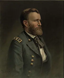 Thulstrup Prints: US Civil War. Major General Ulysses S. Grant